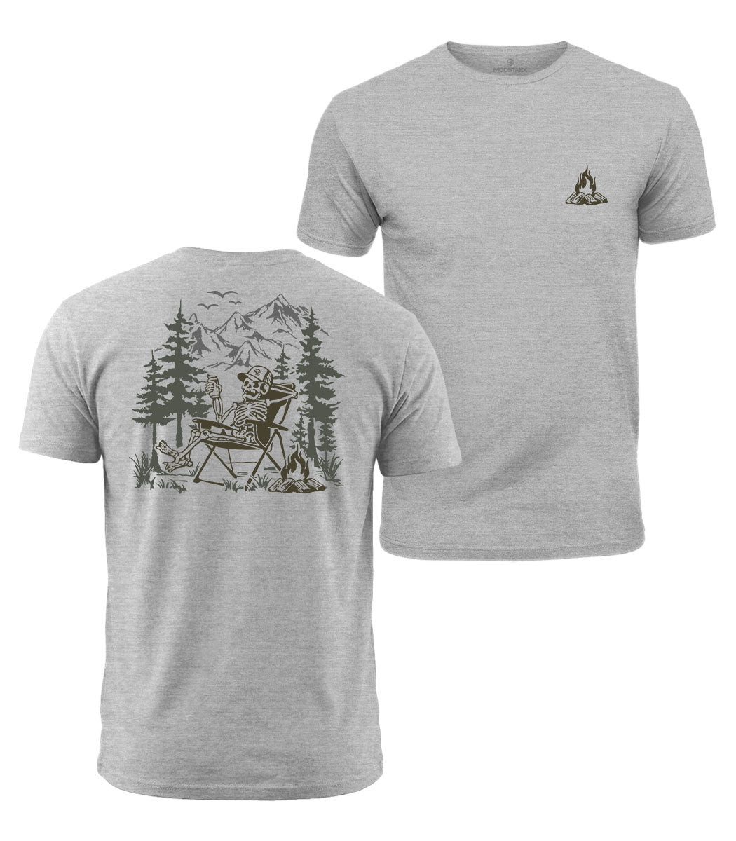 Camp Till I Die Cotton T-Shirt