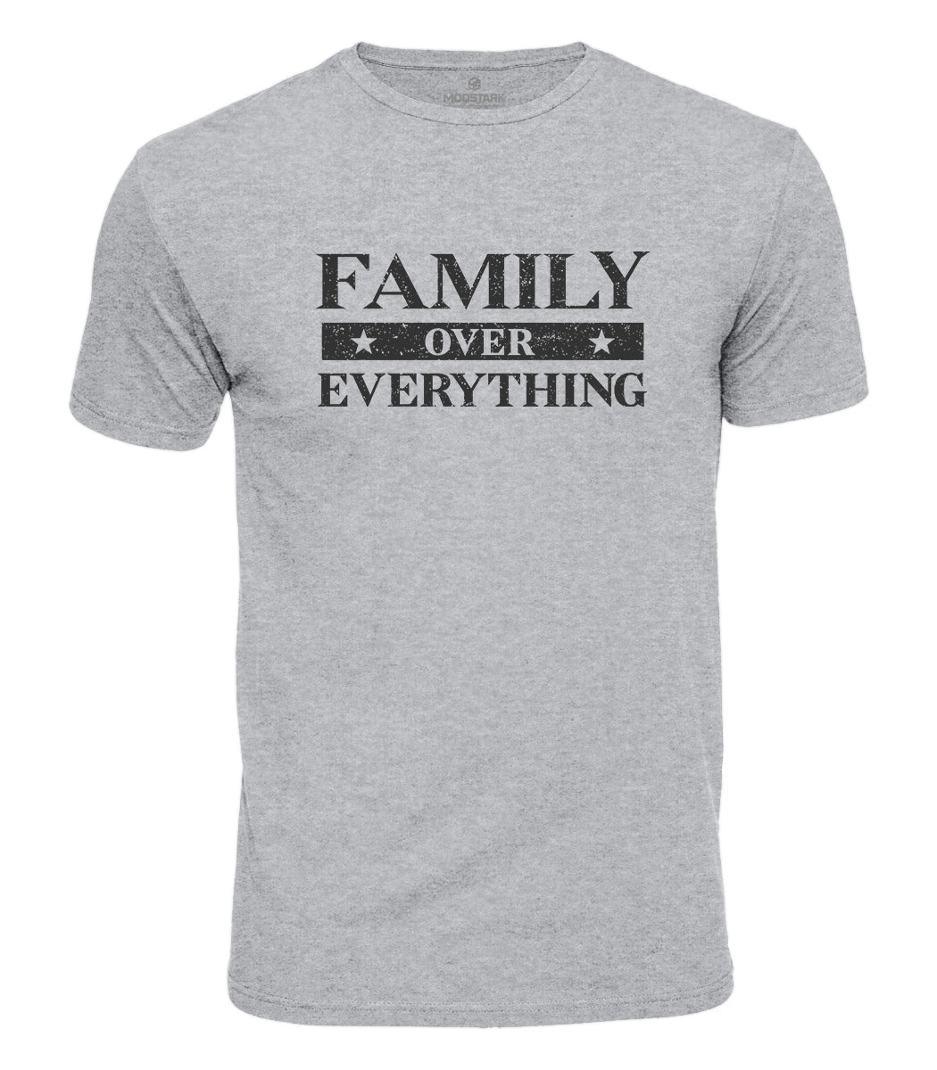 Family Over Everything Cotton T-Shirt