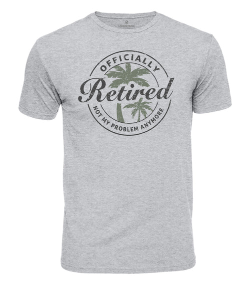 Officially Retired Cotton T-Shirt