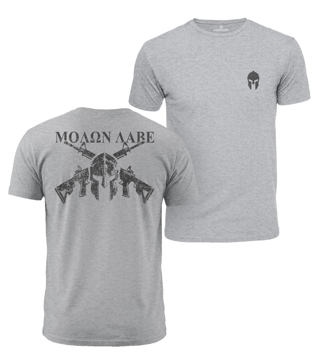 Molon Labe Warrior Cotton T-Shirt