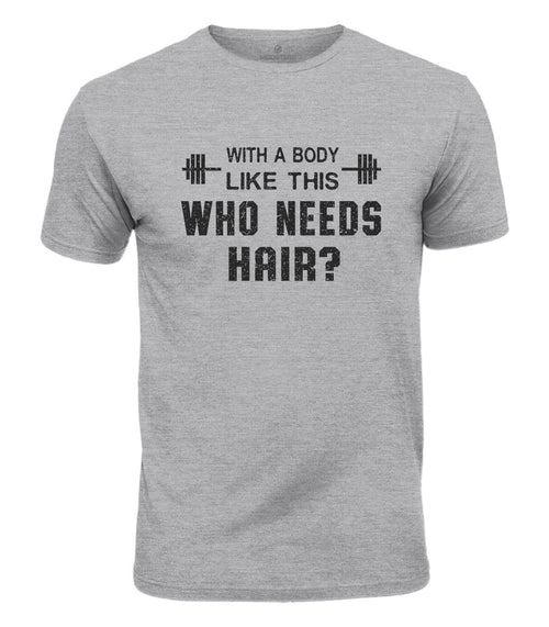 Who Needs Hair Cotton T-Shirt