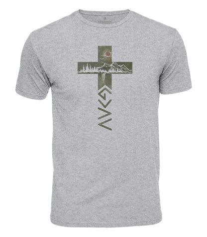 God Is Greater Cross Cotton T-Shirt