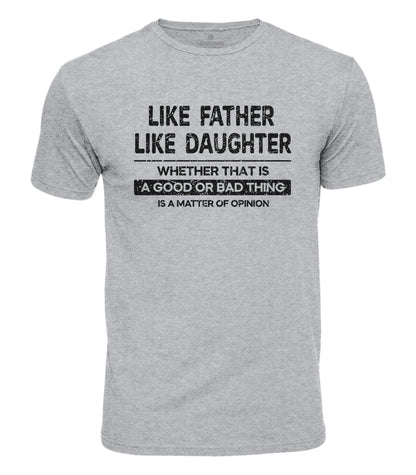 Like Father Like Daughter Cotton T-Shirt