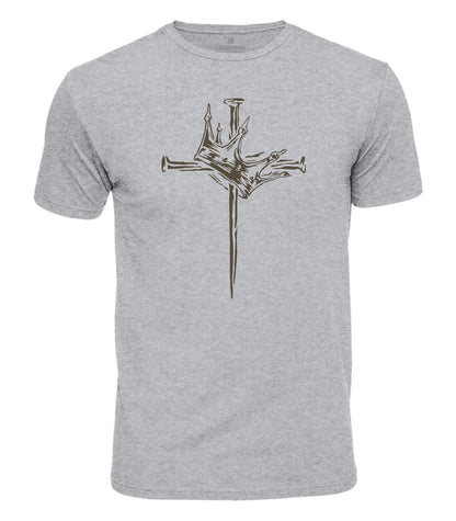 Nail Cross Faith Cotton T-Shirt