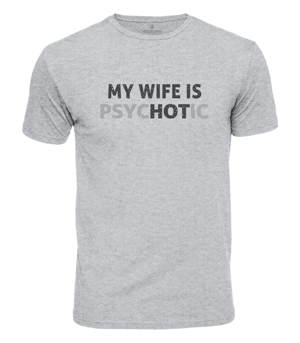 My Wife Is Hot Cotton T-Shirt