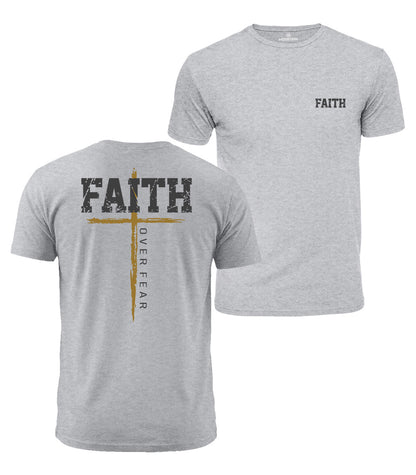 Faith Over Fear Cotton T-Shirt