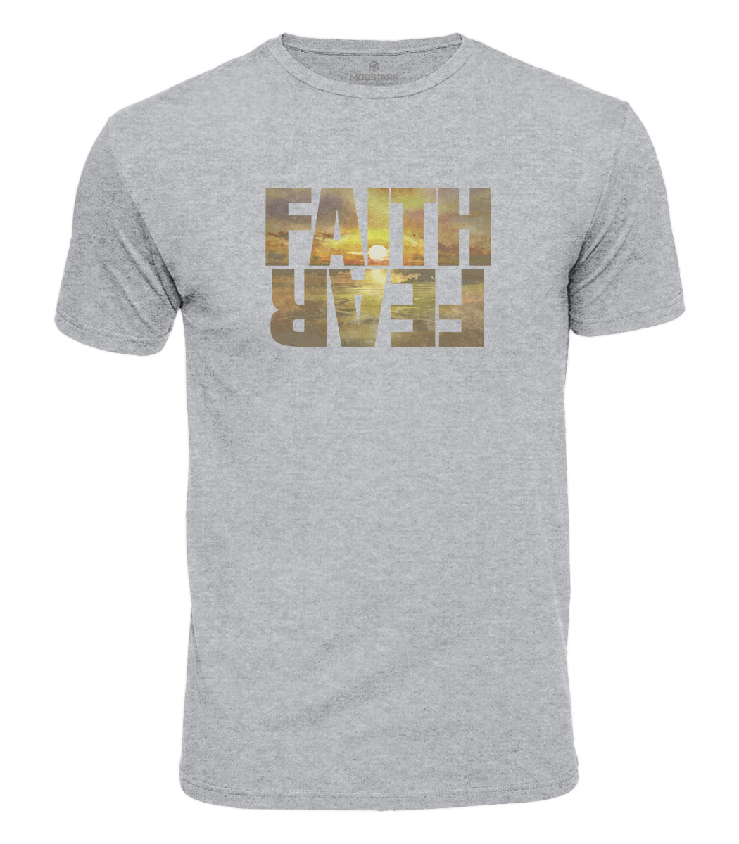 Faith Over Fear Cotton T-Shirt