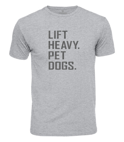 Lift Heavy Pet Dogs Cotton T-Shirt