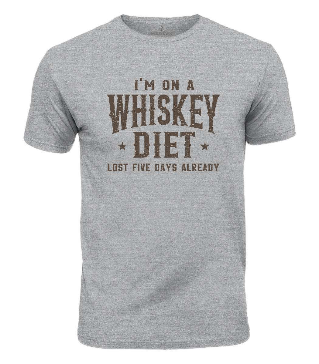 Whiskey Diet Cotton T-Shirt