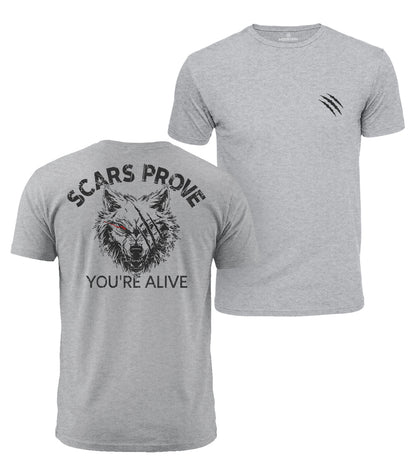 Scars Prove It Cotton T-Shirt