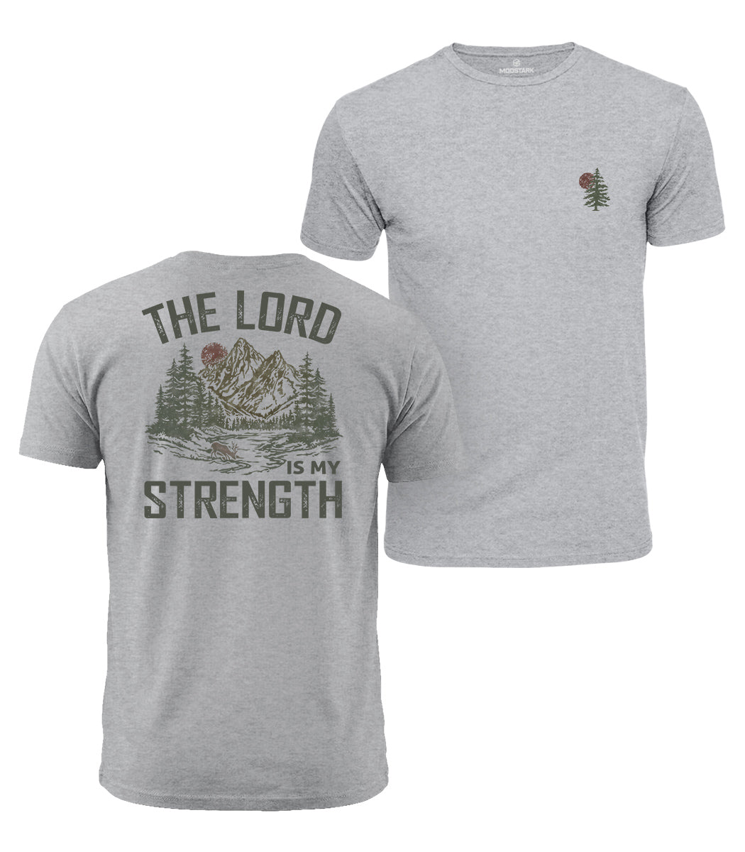 The Lord Is My Strength Cotton T-Shirt