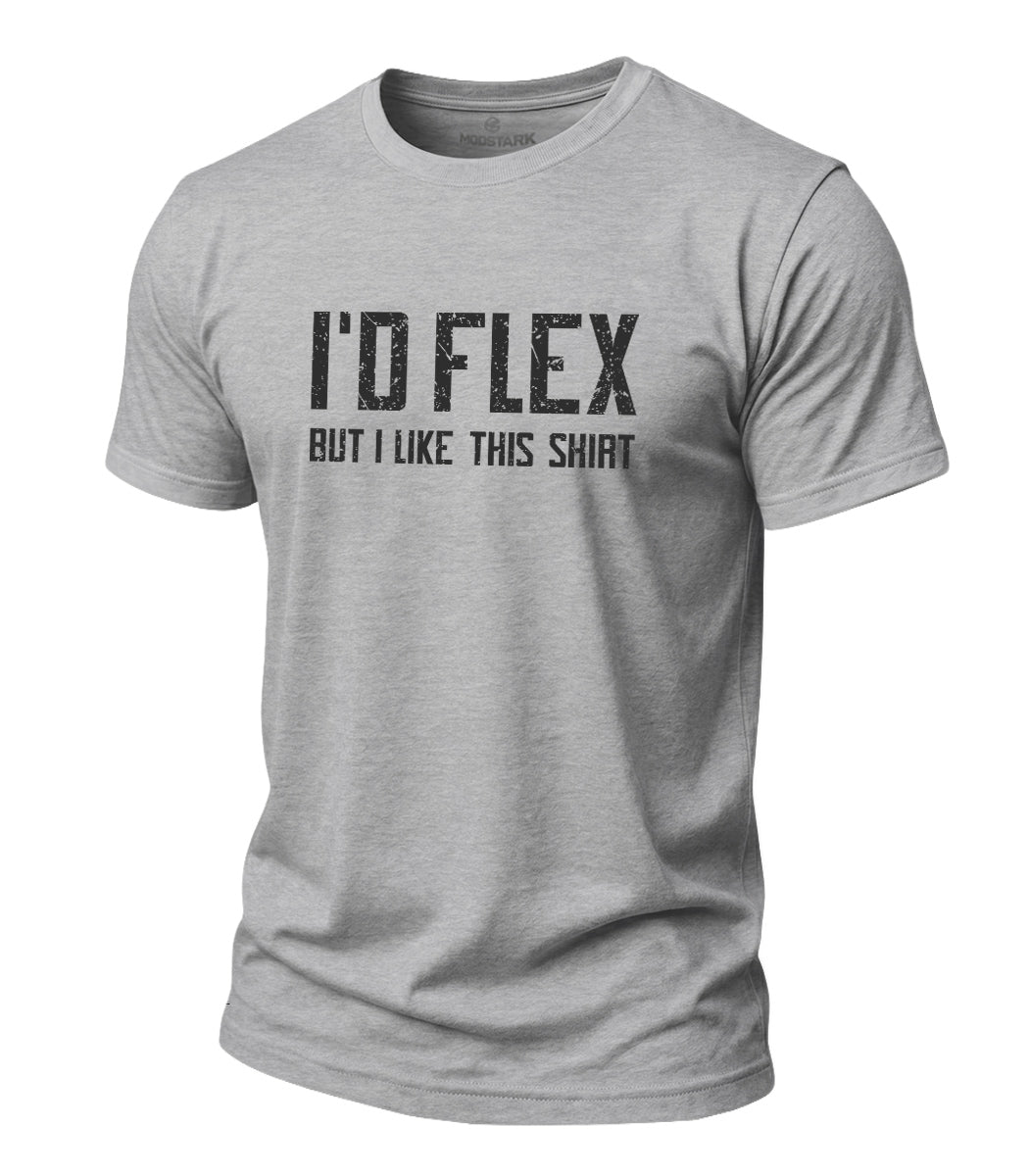 Funny Flex Gym Cotton T-Shirt
