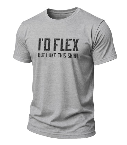 Funny Flex Gym Cotton T-Shirt