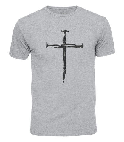 Nail Cross Cotton T-Shirt