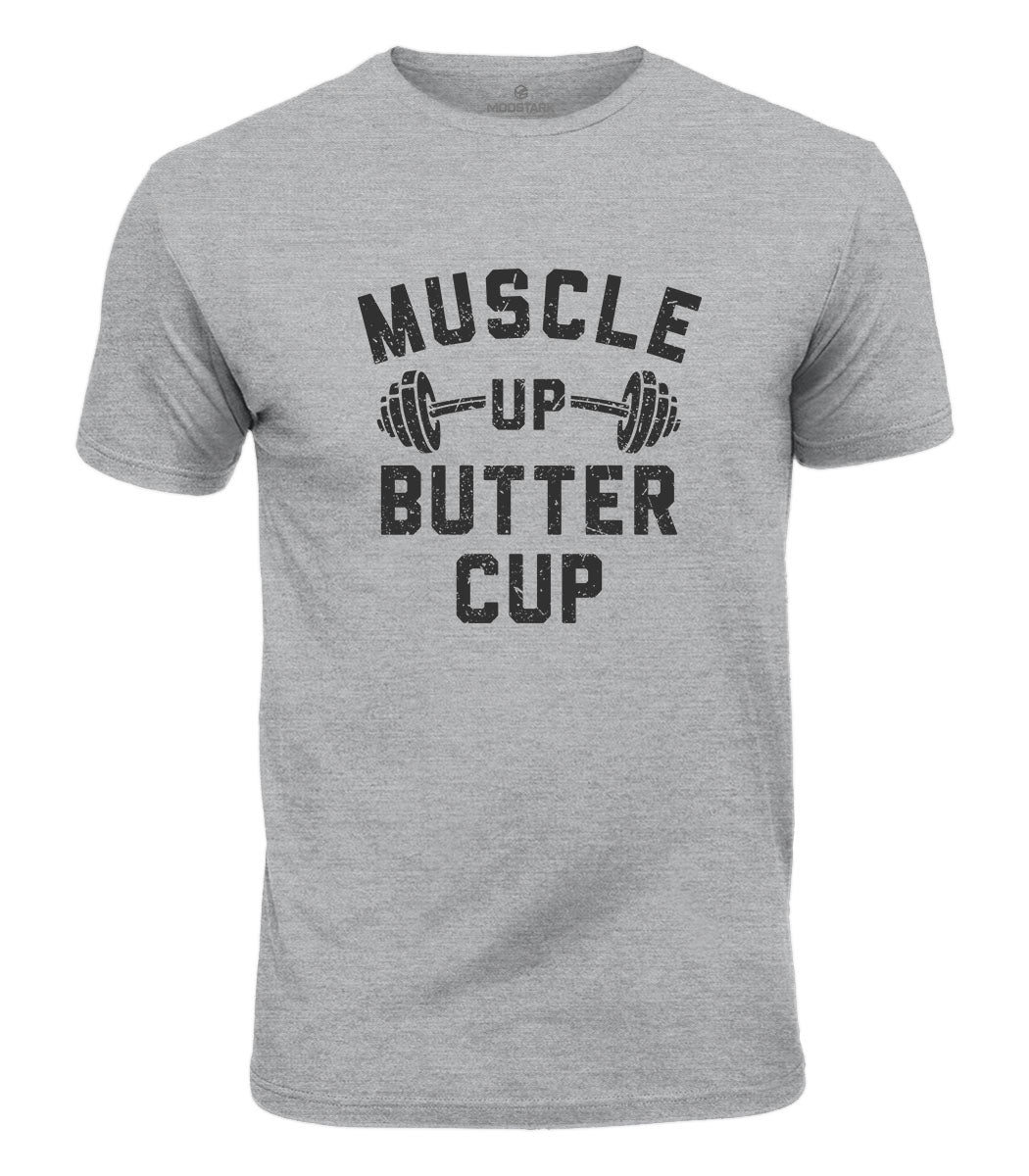 Muscle Up Buttercup Cotton T-Shirt