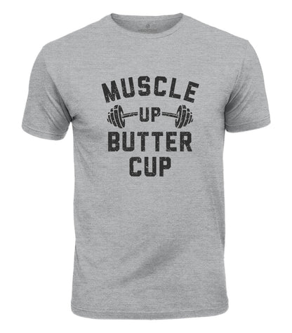 Muscle Up Buttercup Cotton T-Shirt
