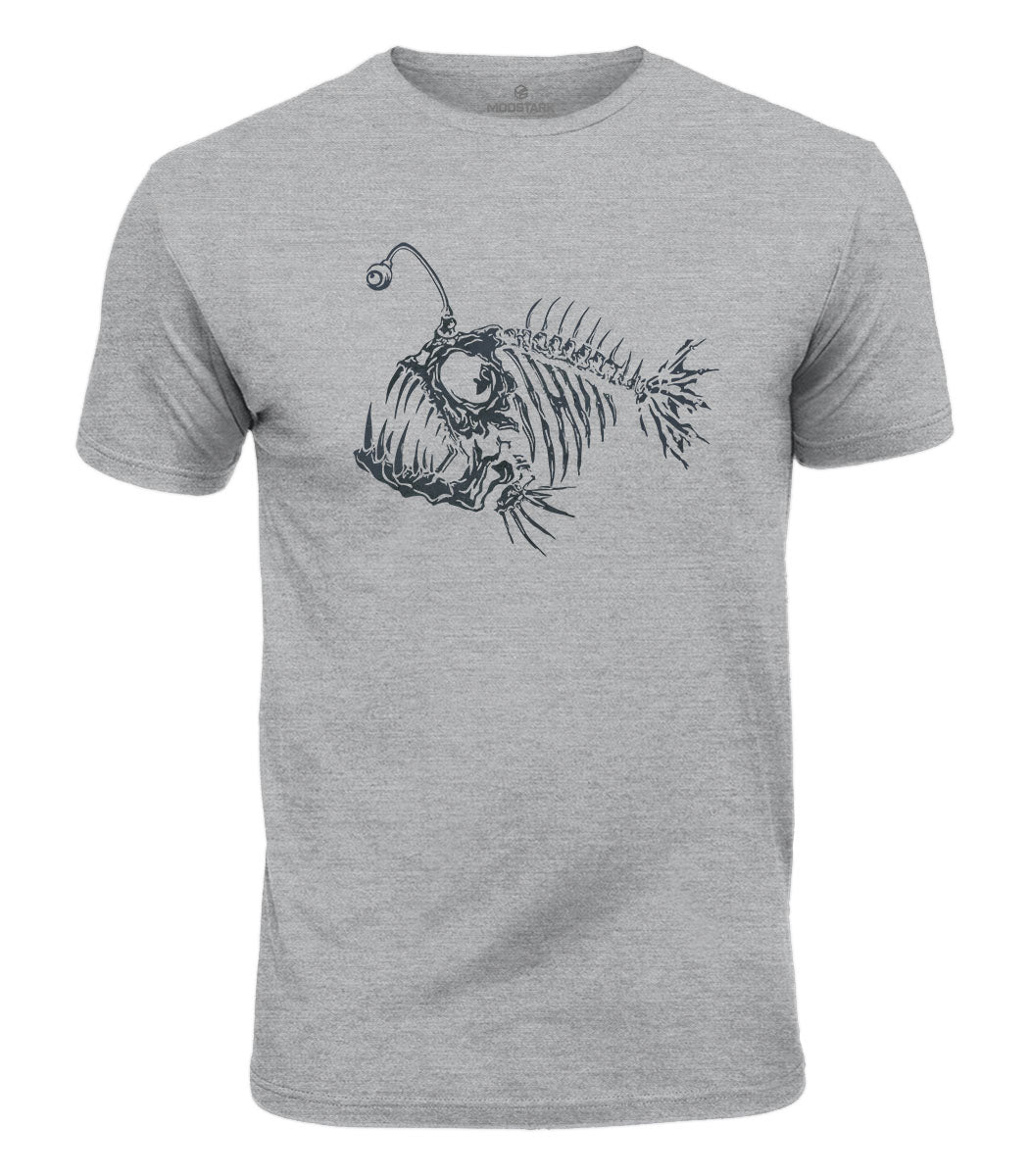 Anglerfish Skeleton Cotton T-Shirt