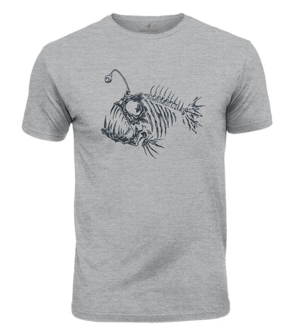 Anglerfish Skeleton Cotton T-Shirt