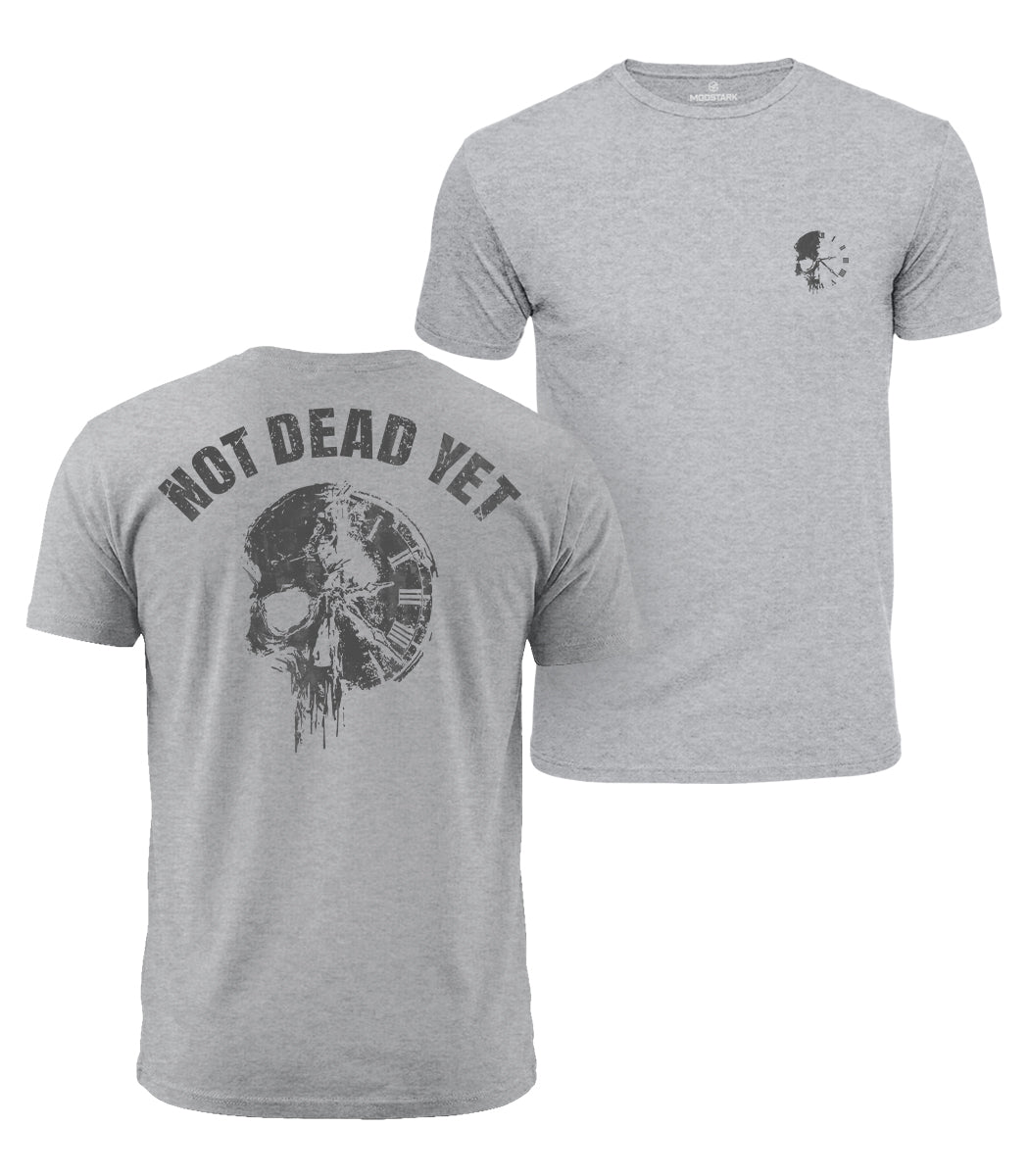 Not Dead Yet Skull Cotton T-Shirt