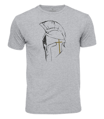 Spartan Faith Helmet Cotton T-Shirt