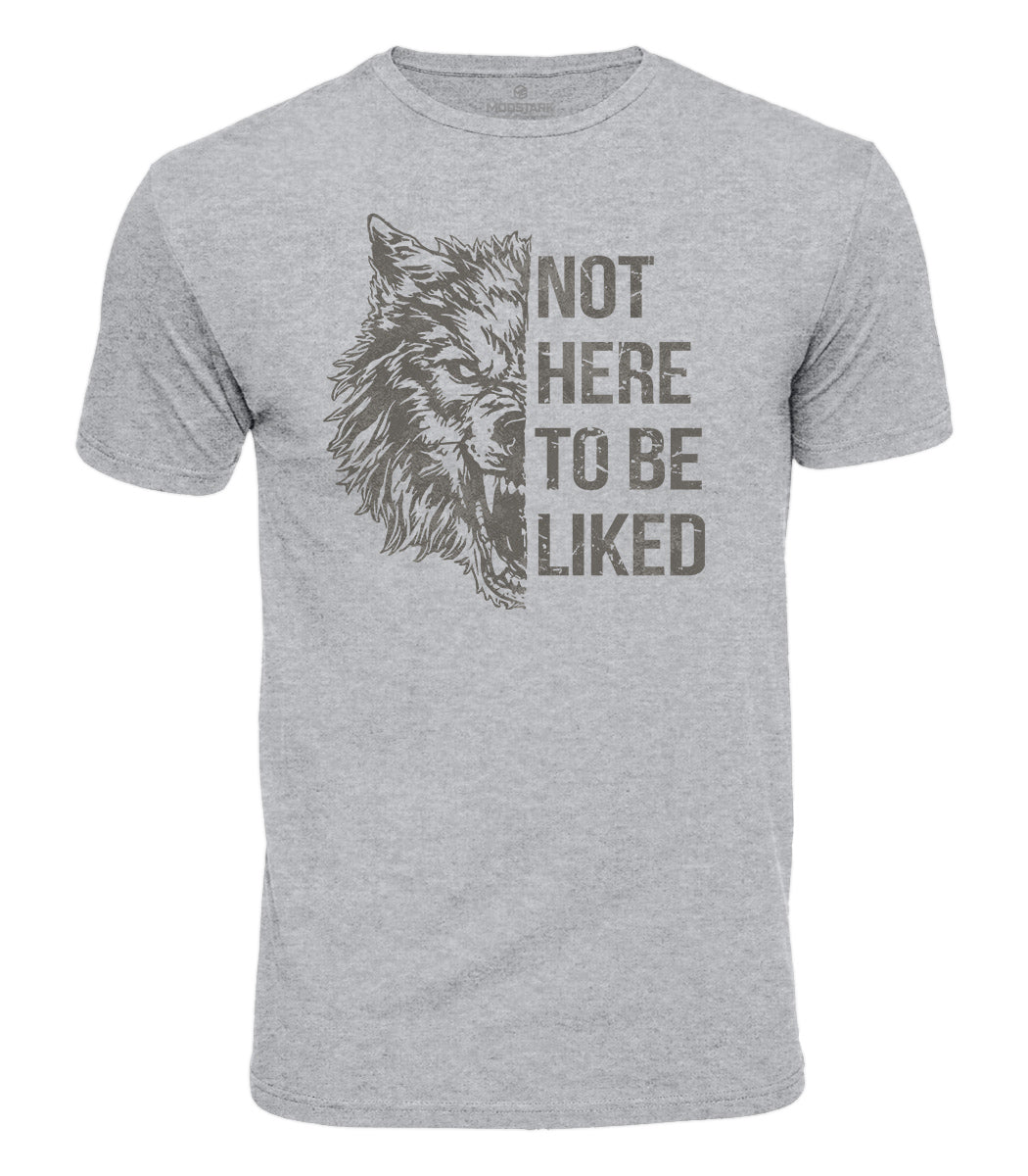 Not Here To Be Liked Cotton T-Shirt