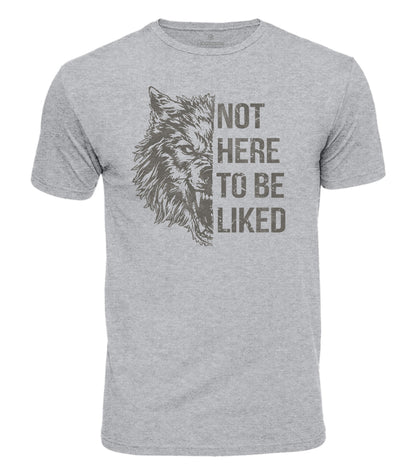 Not Here To Be Liked Cotton T-Shirt
