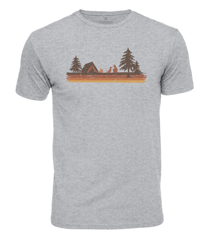 Wilderness Campfire Cotton T-Shirt