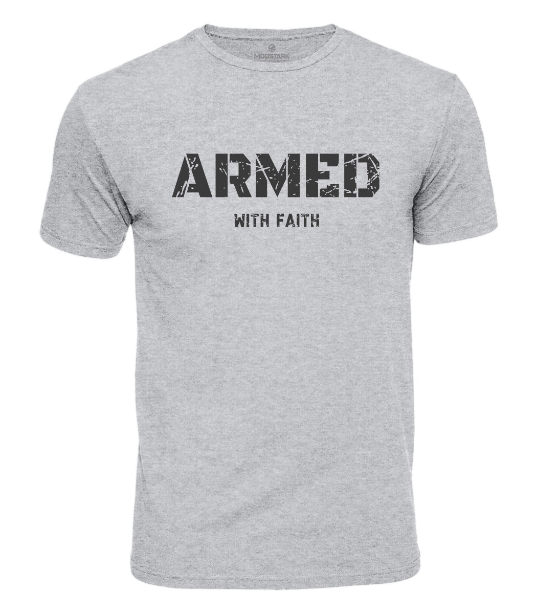 Armed With Faith Cotton T-Shirt