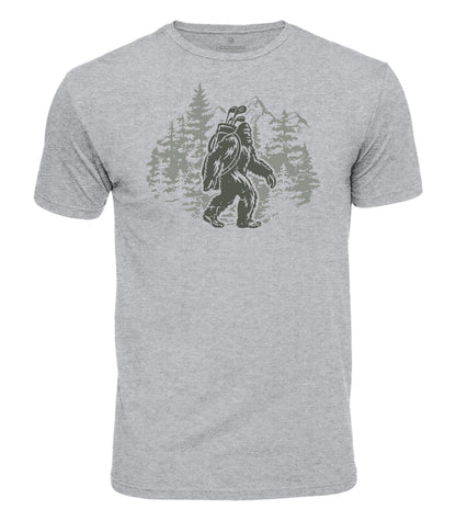 Bigfoot Golfing Cotton T-Shirt