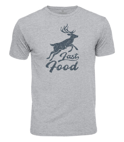 Fast Food Deer Cotton T-Shirt