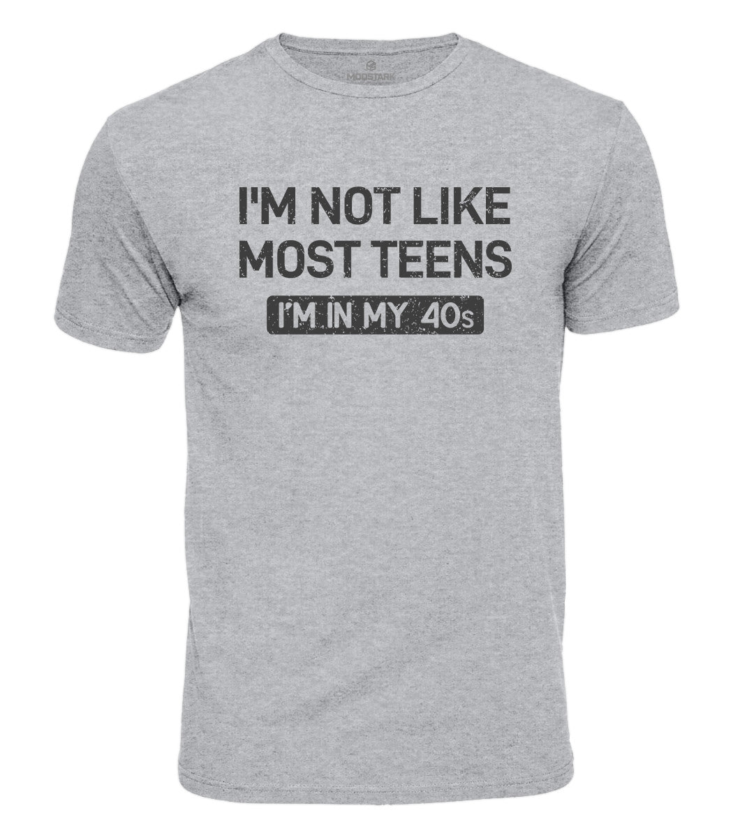 I'm In My 40s Humor Cotton T-Shirt