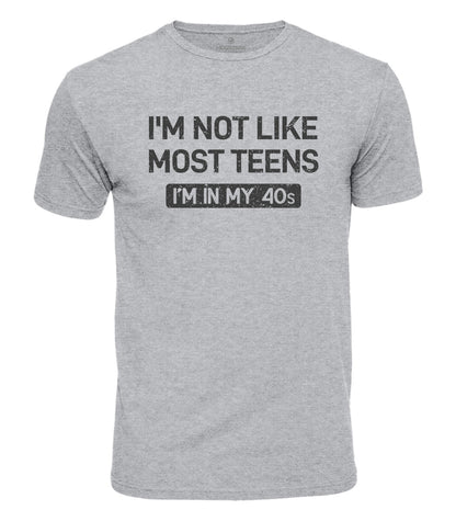 I'm In My 40s Humor Cotton T-Shirt