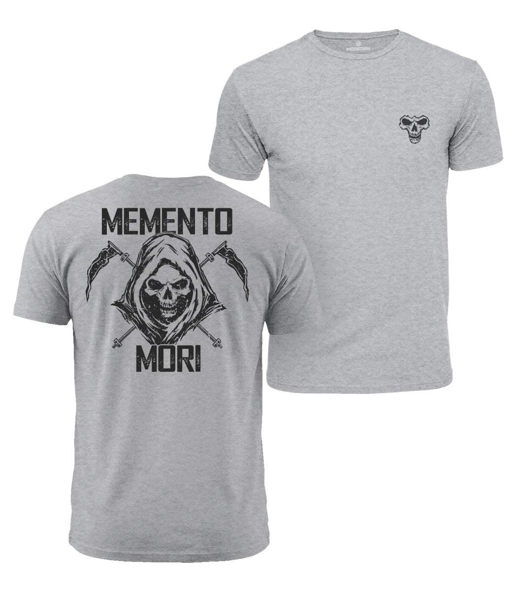Memento Mori Skull Cotton T-Shirt