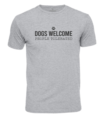 Dogs Welcome Cotton T-Shirt