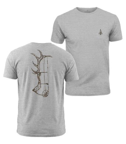 Bowhunting Antlers Cotton T-Shirt