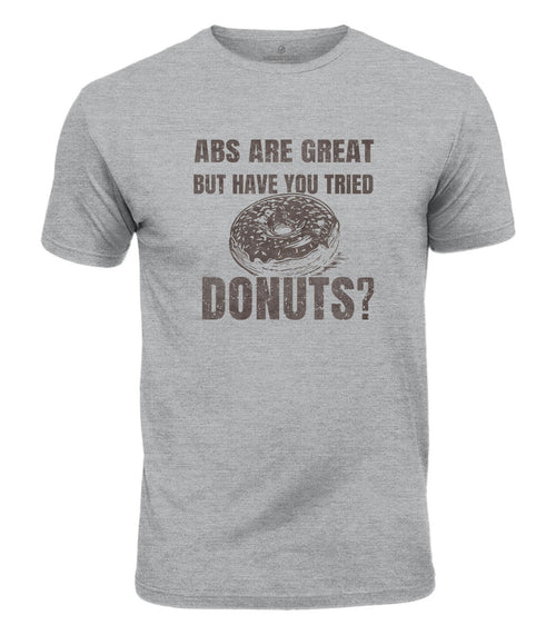 Abs Or Donuts Cotton T-Shirt