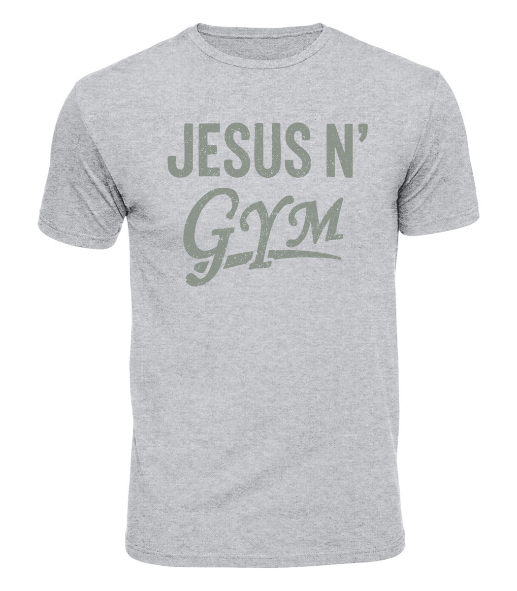 Jesus N' Gym Cotton T-Shirt