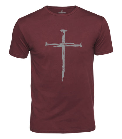 Nail Cross Cotton T-Shirt