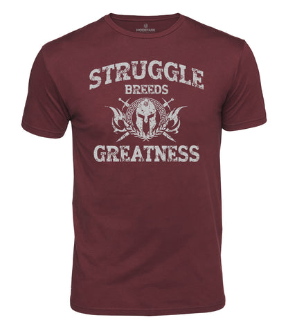 Struggle Breeds Greatness Cotton T-Shirt