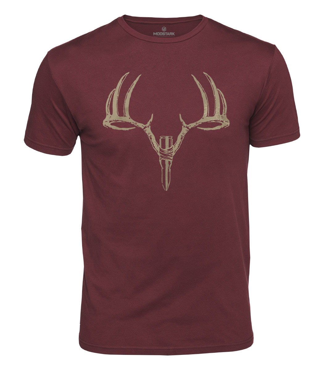 Deer Hunter Emblem Cotton T-Shirt