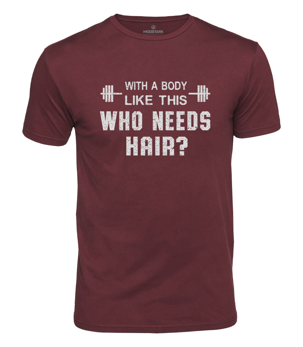 Who Needs Hair Cotton T-Shirt