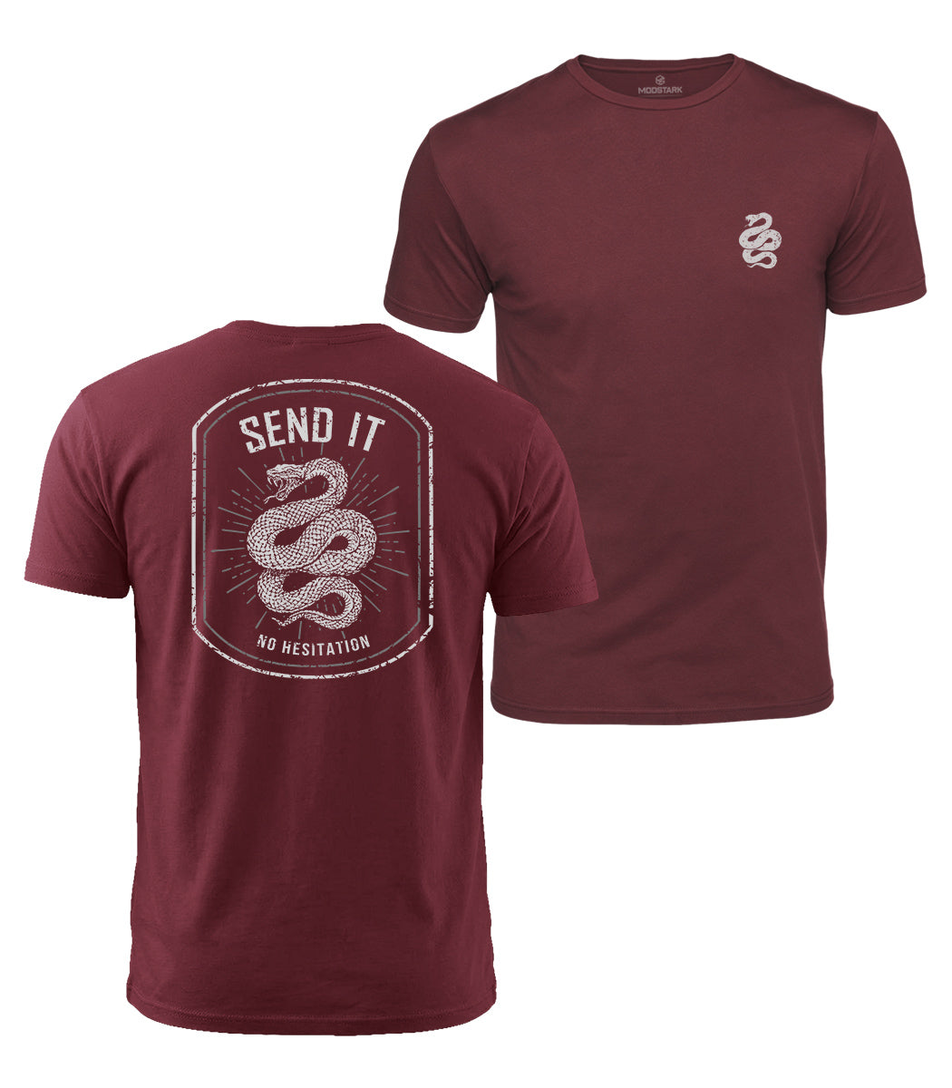 Send It Snake Cotton T-Shirt