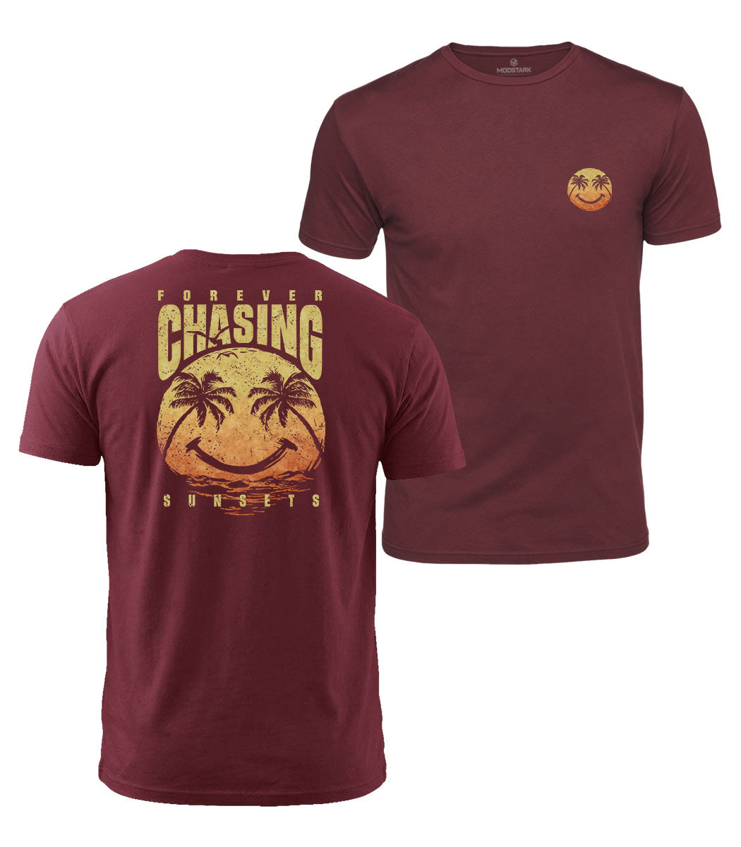 Chasing Sunsets Cotton T-Shirt