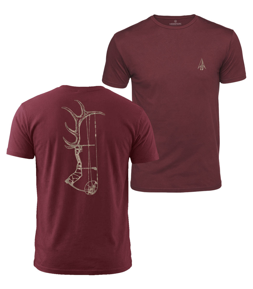 Bowhunting Antlers Cotton T-Shirt