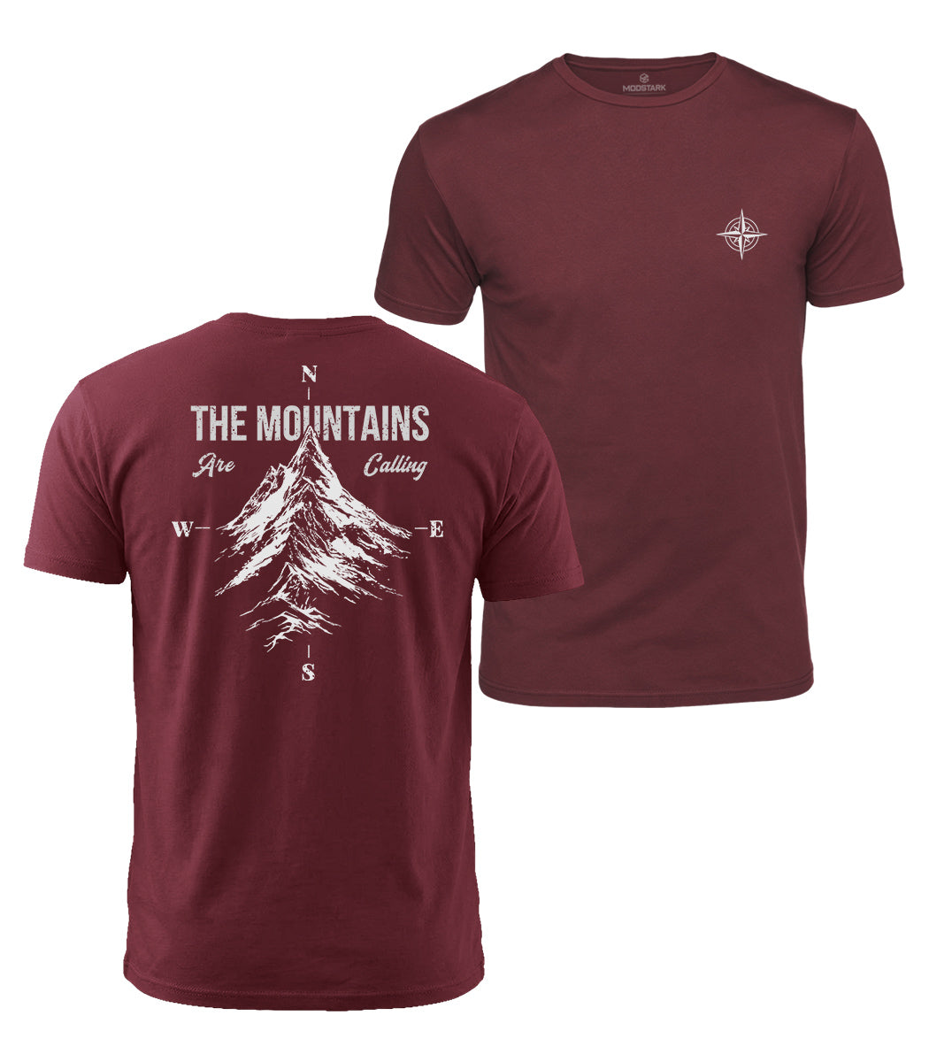 The Mountains Are Calling Cotton T-Shirt