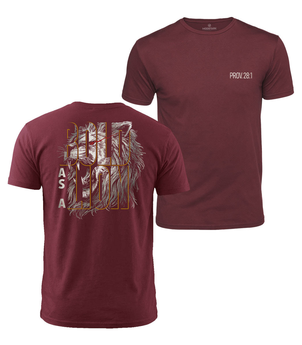 Bold As A Lion Cotton T-Shirt