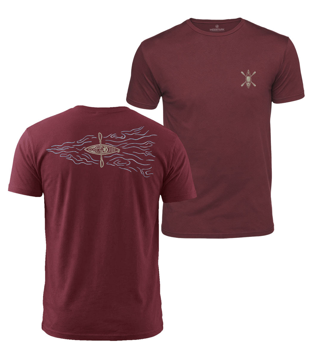 Kayak Waters Cotton T-Shirt