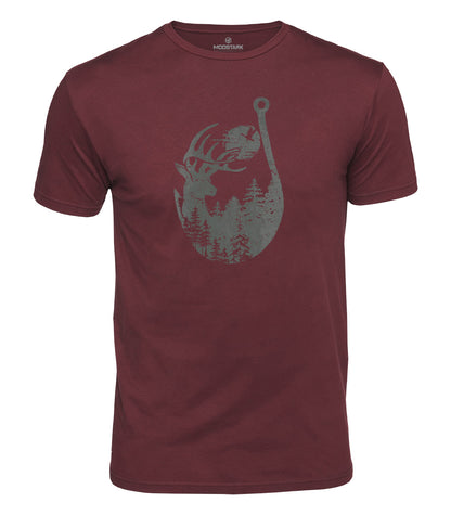 Buck Fishing Lure Cotton T-Shirt