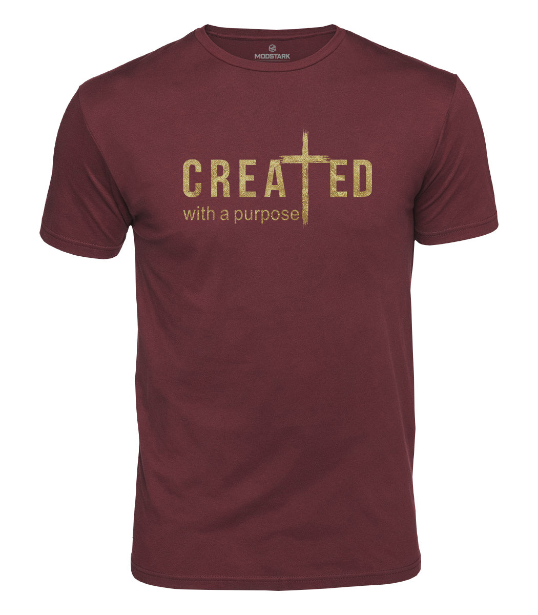 Created With A Purpose Cotton T-Shirt