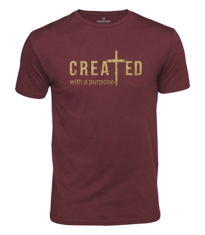 Created With A Purpose Cotton T-Shirt